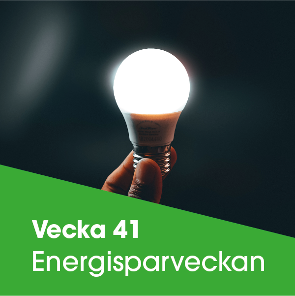 Vecka 41 | Energisparveckan